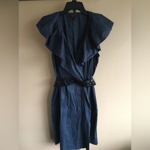 Navy blue BCBGMaxazria mini cocktail dress